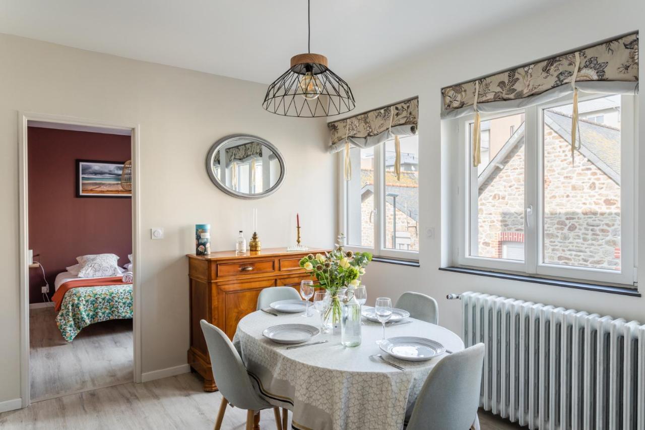 Les Abimes, Beau Logement Avec 2 Chambres Avec Parking Saint-Malo Exterior foto