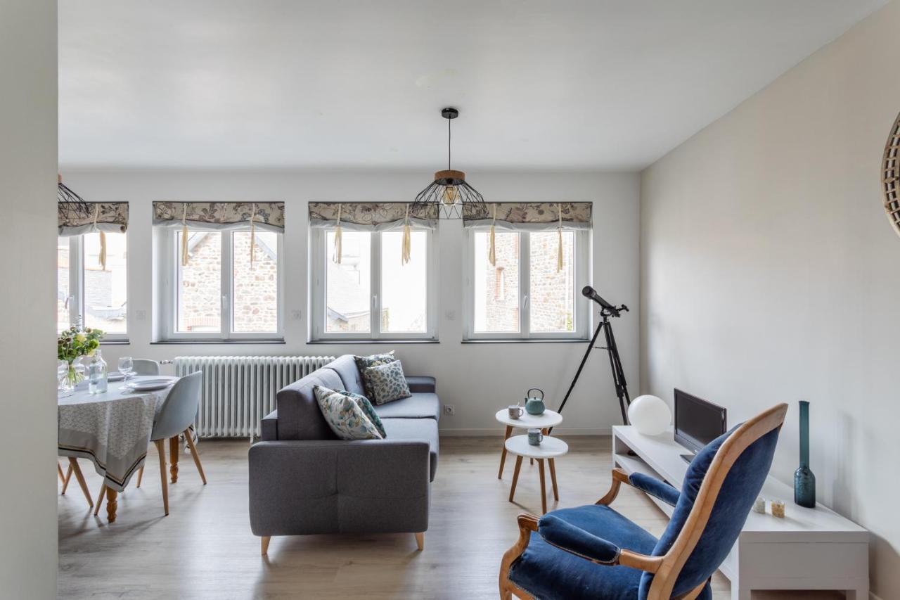 Les Abimes, Beau Logement Avec 2 Chambres Avec Parking Saint-Malo Exterior foto